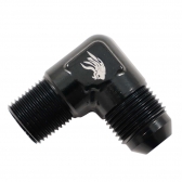 Niple Cotovelo Alumínio 3/8NPT x 8AN - Cód.7800