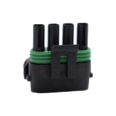 Conector Elétrico Fêmea 4 Vias ETE6797 - Cód.11362