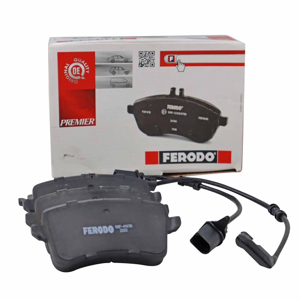 Pastilha Tras. Ferodo HQF4107A Audi A5, Q5 - Cód.4306