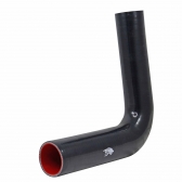 Curva Silicone Preto 90° Pressurização 2 1/4\\\