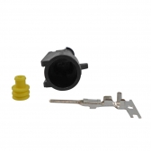 Conector Elétrico 1 Via Macho ETE8759 Celta, Uno - Cód.7430