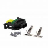 Conector 2 Vias Bico Mono ETE6732 VW Gol, Parati - Cód.9128