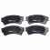 Pastilha Diant. Ferodo HQF2212 Ford Fusion - Cód.9106