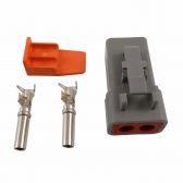 Conector Elétrico Fêmea 2 Vias Deutsch DTP06-2S - Cód.6751