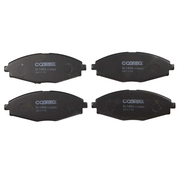 Pastilha de Freio Diant. Cobreq N1464 Chery QQ - Cód.13136