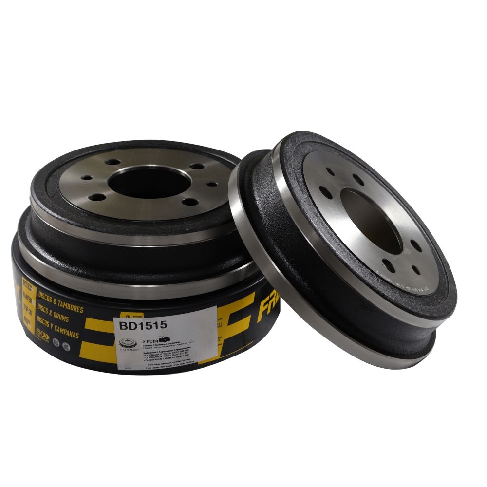 Kit Tambor de Freio BD1515 Tras. VW Fusca - Cód.10558