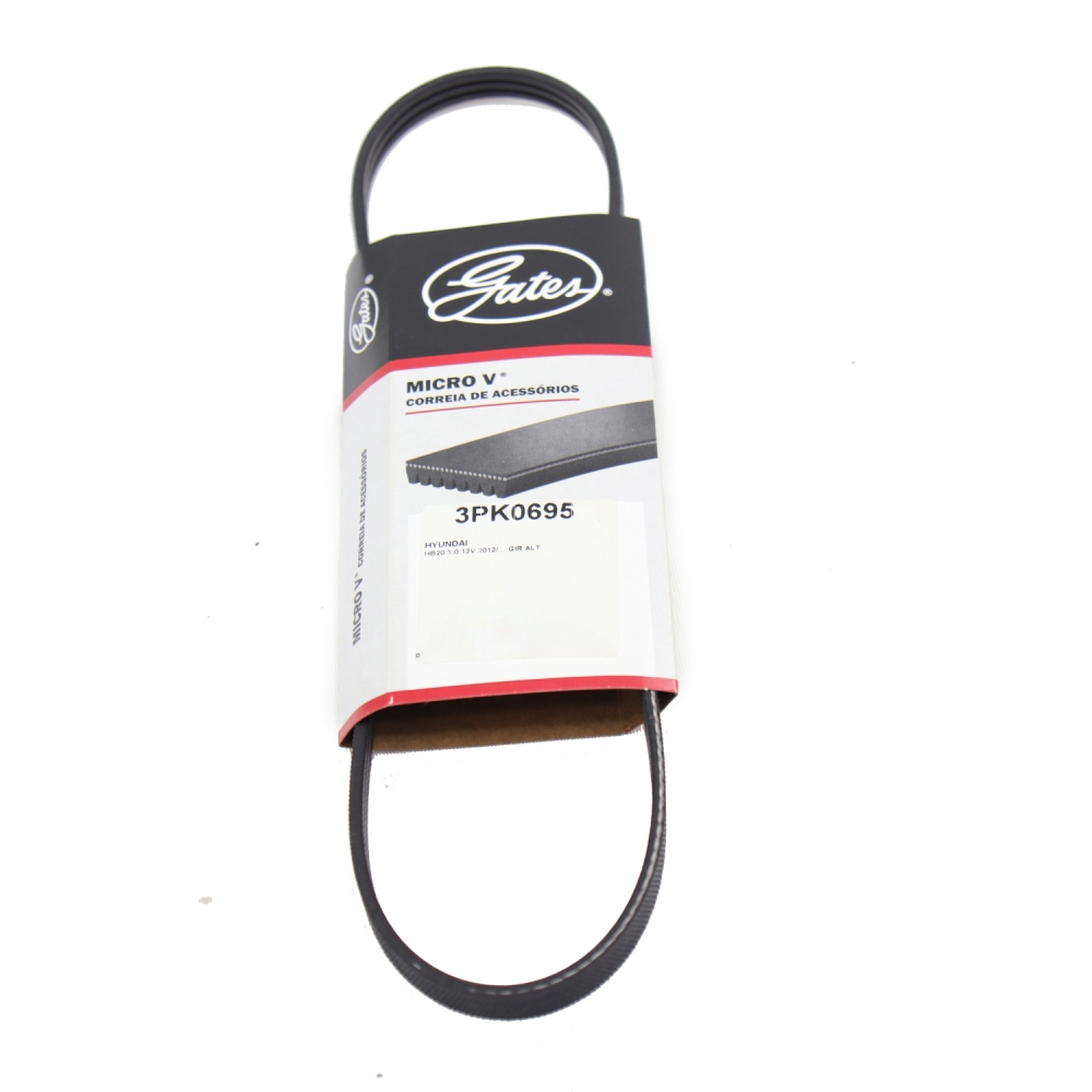 Correia Micro-V Gates 3PK0695 HB20 1.0 - Cód.10501