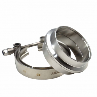 Kit Abraçadeira V-Band com Flanges Inox 3" - Cód.9405