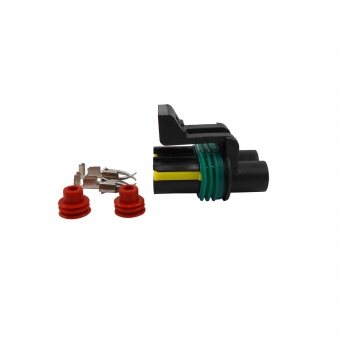 Conector Elétrico 2 Vias ETE6728 Eletroventilador - Cód.6743