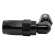 Conexão Curta 4AN/AN4 90° para Aeroquip All Black - Cód.7798