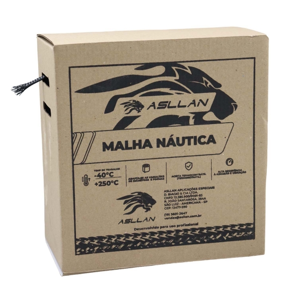 Carretel Malha Náutica Flexfit 6mm x 50m - Cód.7365