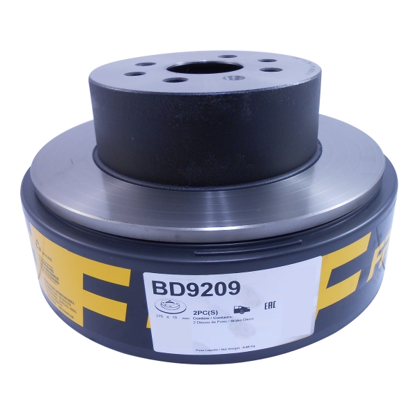 Kit Disco de Freio BD9209 Tras. GM Astra, Vectra - Cód.4735