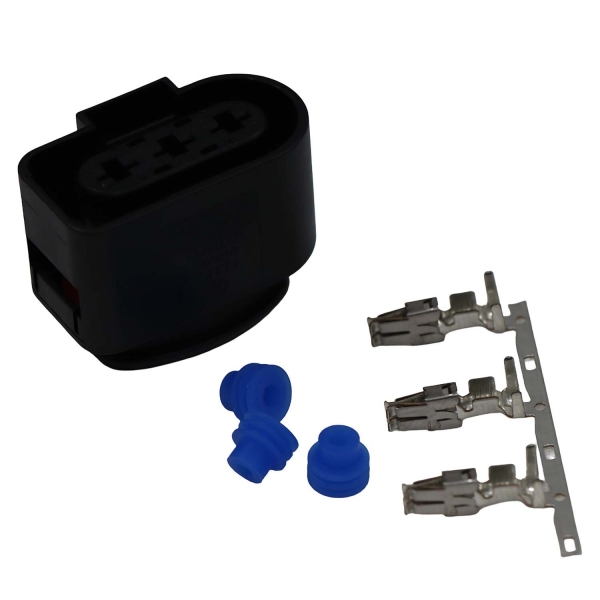 Conector Elétr. 3 vias ETE4544 Ventoinha VW Up - Cód.14291