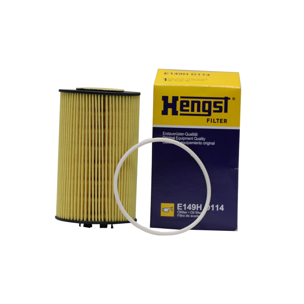 Filtro de Óleo Hengst E149H D114 Mercedes C63 AMG - Cód.9843