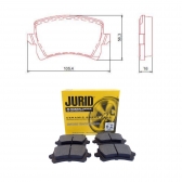 Pastilha de Freio Tras. Ferodo HQF4106 VW Jetta - Cód.4200