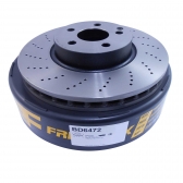 Kit Disco de Freio BD6472 Diant. Mercedes C280 - Cód.6340