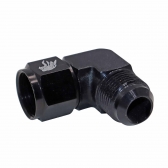 Conexão Curta 90° Femea 12ANx12AN Macho All Black - Cód.9418