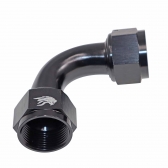Conexão Emenda Fêmea 90° 16AN x 16AN All Black  - Cód.9467