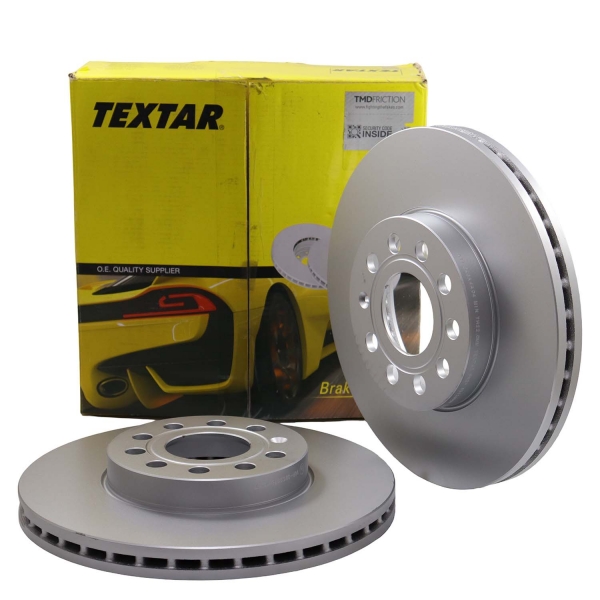 Kit Disco Freio Textar 92120805 Diant. Audi A3 - Cód.13121