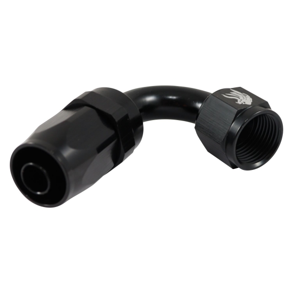 Conexão 8AN / AN8 Curva 120°  Aeroquip All Black - Cód.7154