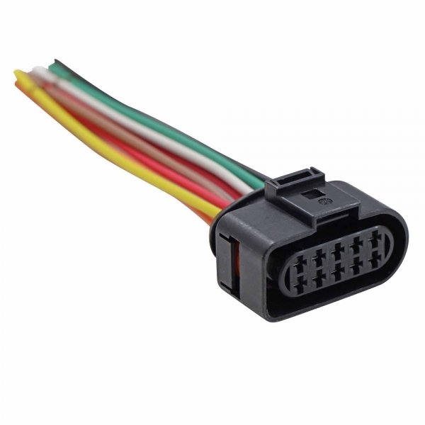 Chicote Elétrico 10 Vias Fêmea ETE7710 VW Fox - Cód.11808