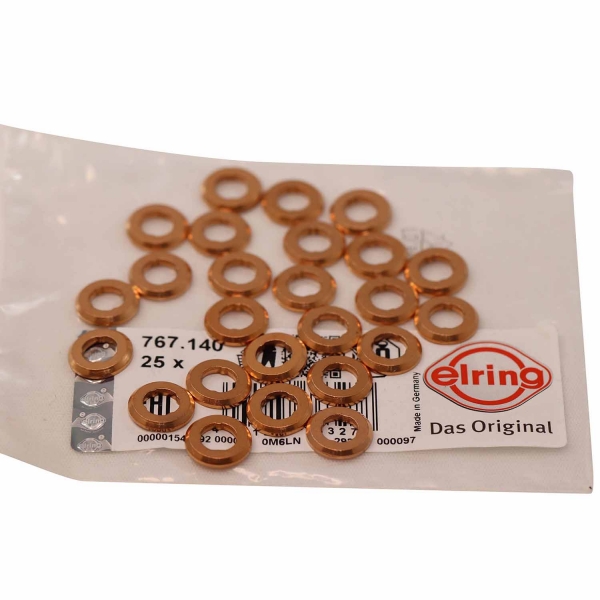 Kit Anel de Cobre Elring 767.140 Aloj. VW Amarok - Cód.12252