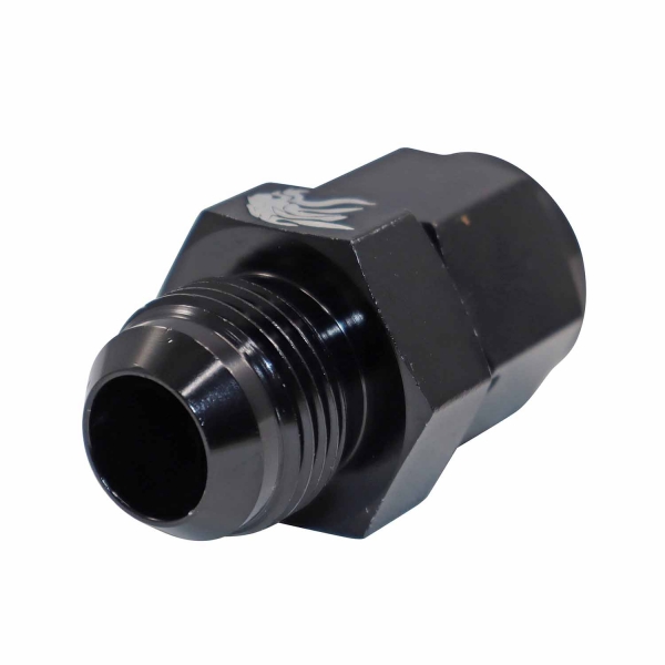 Adaptador 12AN x 12AN com Saída 1/8NPT All Black  - Cód.9462
