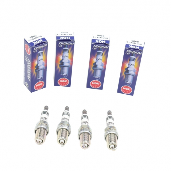 Jg de Velas Ignição NGK Iridium BKR7EIX-11 TR4 - Cód.11325