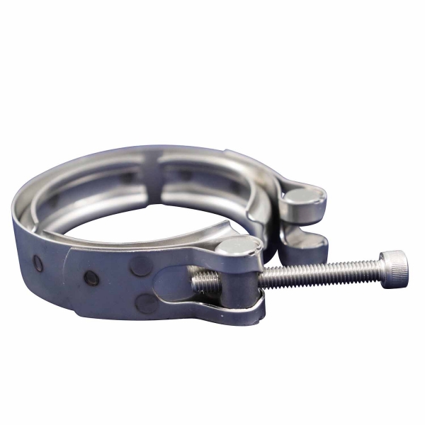 Abraçadeira Engate Rápido V-Band Inox 70,4mm - Cód.9020