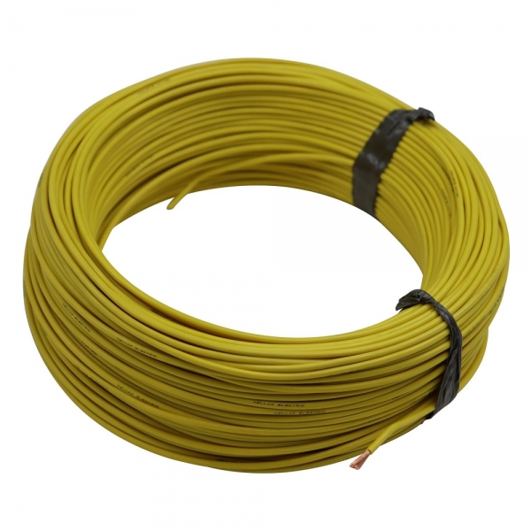 Cabo Flex. Automotivo 2.50mm Amarelo - Cód.9588