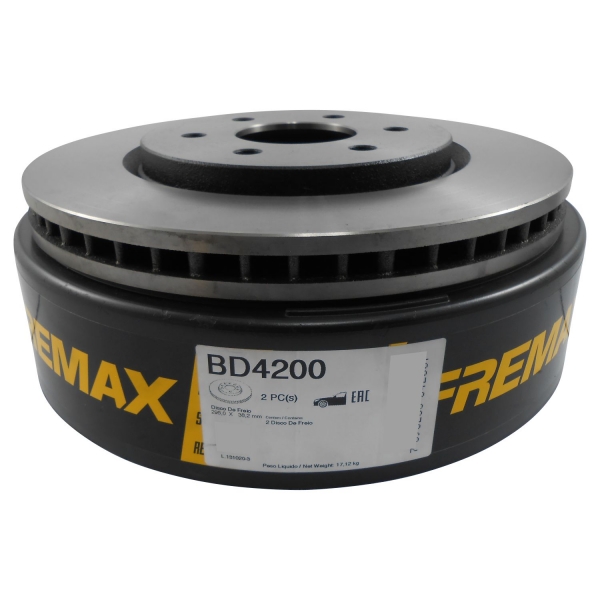 Kit Disco de Freio BD4200 Diant. Nissan Frontier - Cód.6973