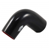 Curva de Silicone MSA Preto de 90º x 2.0\\\