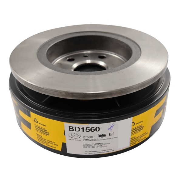 Kit Disco de Freio BD1560 Tras. GM Cruze  - Cód.3594
