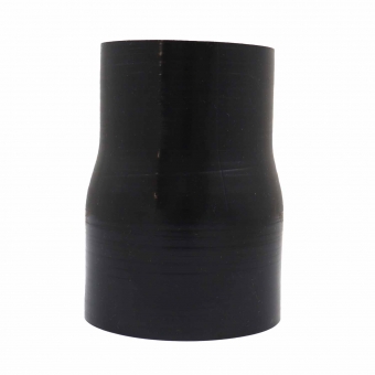 Mangote Silicone Preto Redução 3\\\" x 2 1/2\\\" x 112mm Cód.1072