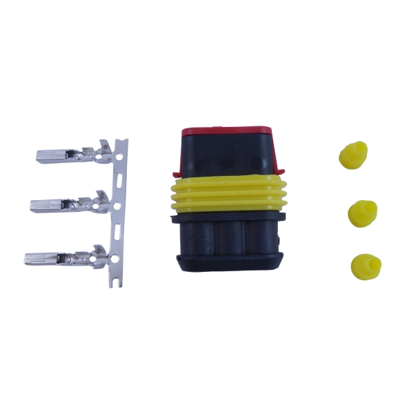 Conector 3 Vias ETE6735 TPS Magneti Marelli - Cód.6004