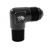 Niple Cotovelo Alumínio 3/8NPT x 8AN - Cód.7800