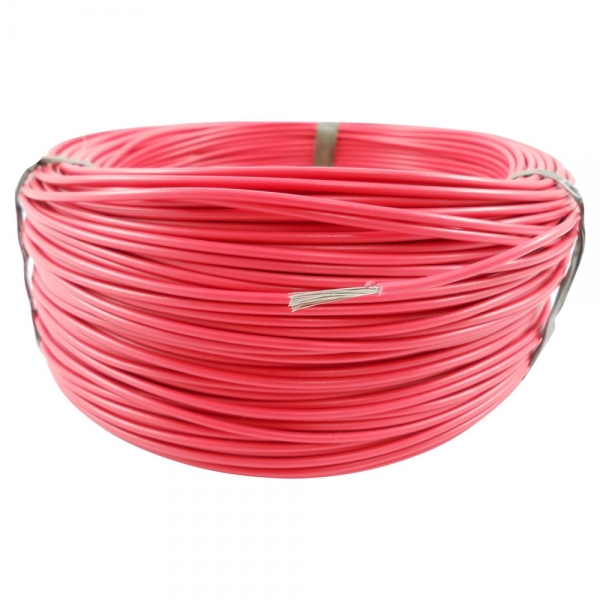 100m Cabo Flex. Auto Estanhado 1.00mm Vermelho - Cód.6761