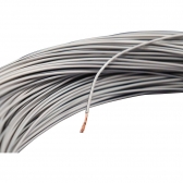 100m Cabo Flex. Automotivo 0.50mm Branco e Preto - Cód.8099
