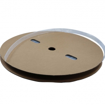 25m Espaguete Termo Retrátil Transp. 12mm c Cola - Cód.7841