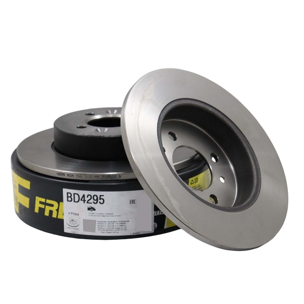 Kit Disco de Freio BD4295 Tras. Renault Laguna - Cód.13842