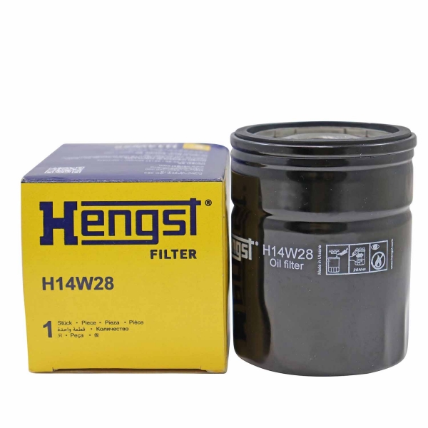 Filtro de Óleo Hengst H14W28 Fiat Marea 2.0 20V - Cód.12078