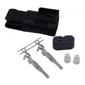 Conector 2 vias ETE8298 Ventoinha Corsa, Montana - Cód.14295