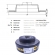 Kit Disco de Freio BD4418 Tras. Chery Cielo 1.6 - Cód.3625