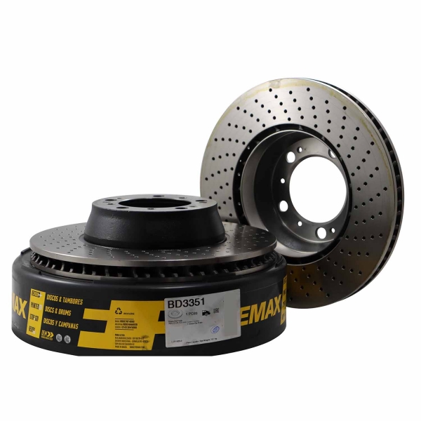 Kit Disco de Freio BD3351 Tras. L.E L.D Porsche 911-Cód.8712