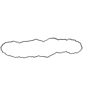 Junta do Carter Elring 398.260 Audi A1, A3 - Cód.8237