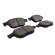 Pastilha Diant. Ferodo HQF2353 Megane Grand Tour - Cód.5915