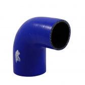 Curva Pressurização Silicone Azul 90º X 2 1/2