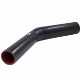 Curva de Silicone 45º Preto 2\\\