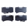 Pastilha de Freio Diant. Ferodo HQF2411A Hummer H3 - Cód.6455