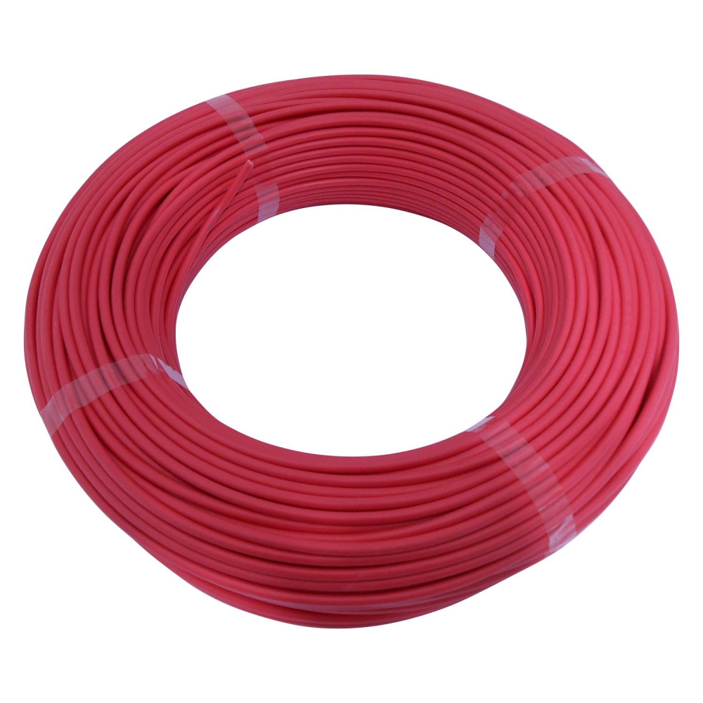 Cabo Flex. Automotivo 6.00mm Vermelho - Cód.6567